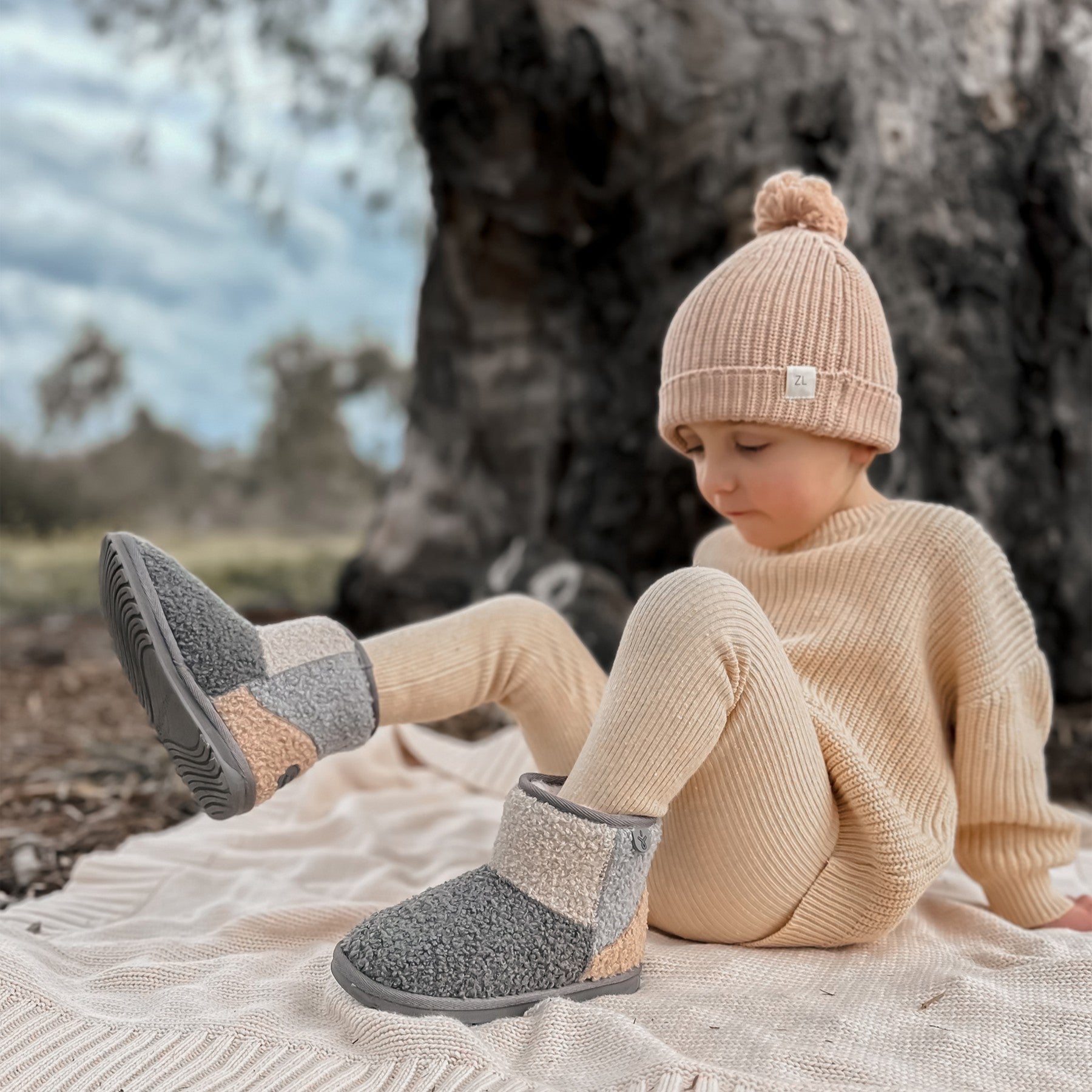 Wallaby Mini Teddy Patch