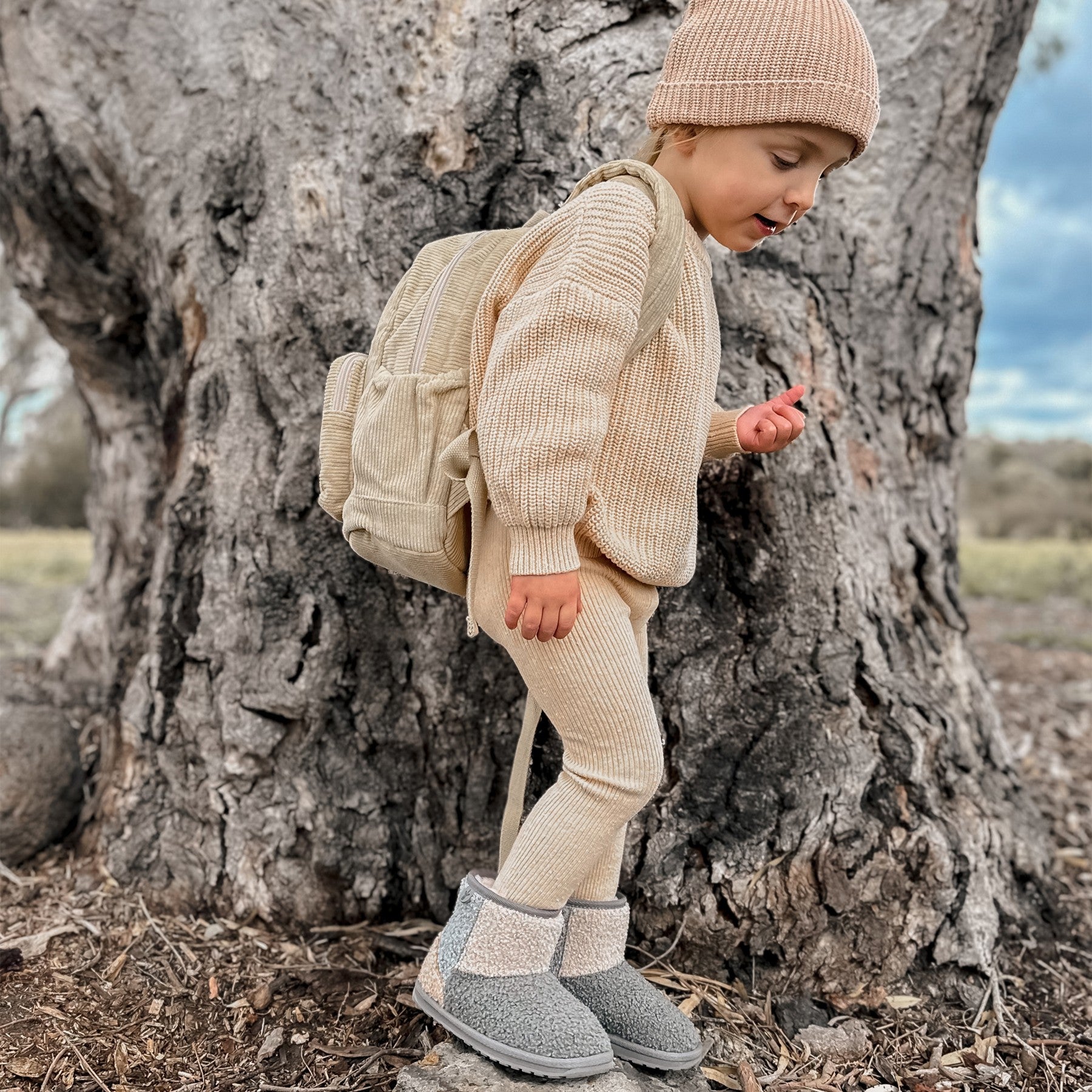 Wallaby Mini Teddy Patch