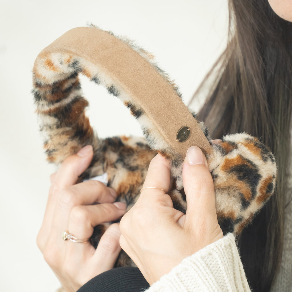 Angahook Leopard Earmuffs